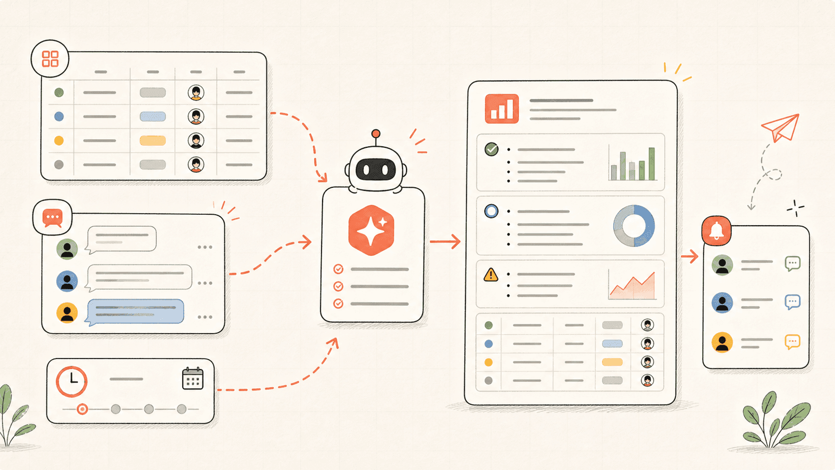 Notion content calendar workflow workflow visual