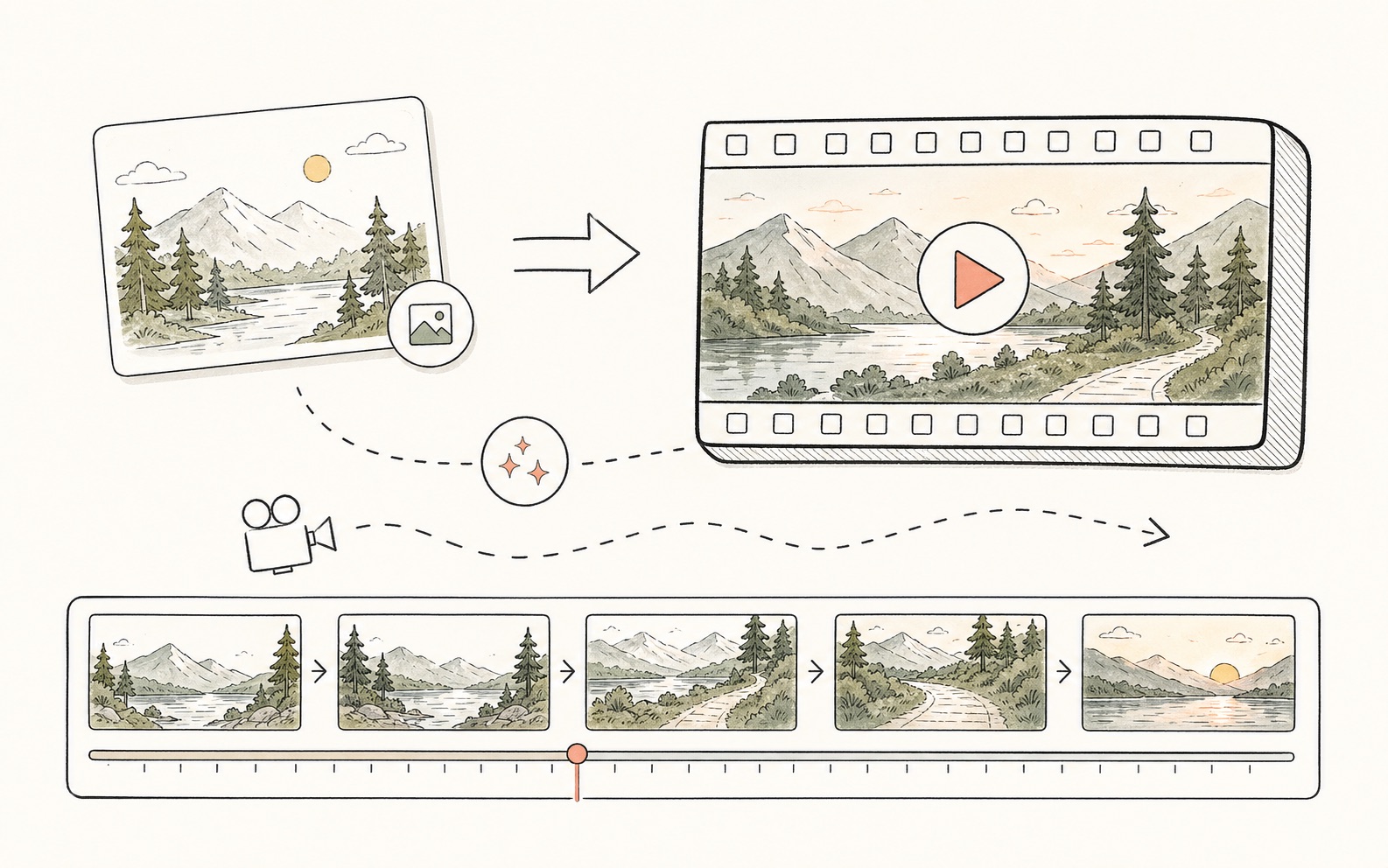 Text to video that follows the brief