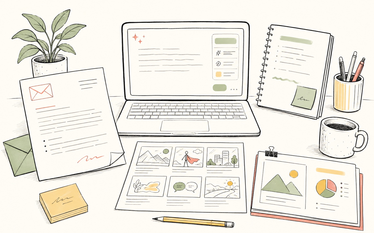 Plan the slide narrative before designing